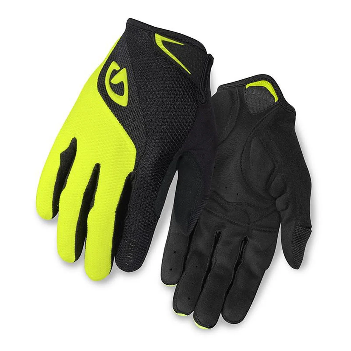Guantes Ciclismo Giro Bravo Gel D/L Amarillo - Imagen 2