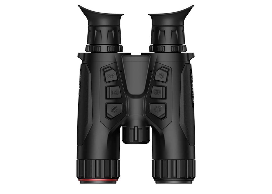 Hikmicro Habrok 4K HE25L Binocular Multiespectro con telémetro +IR 850NM - Imagen 2