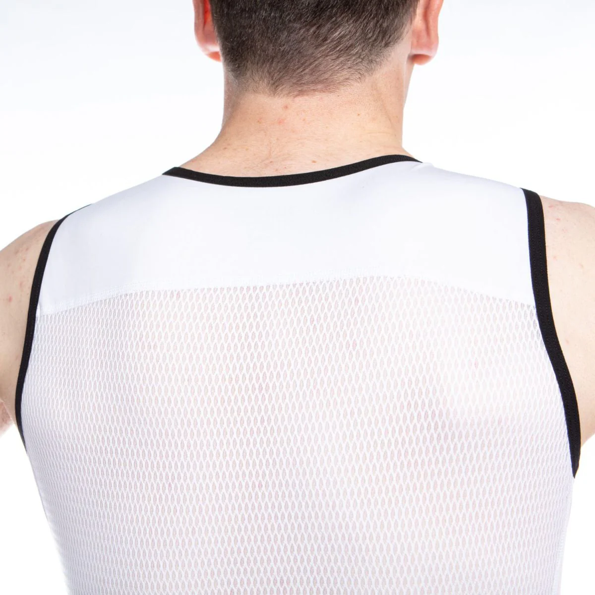 Jersey Ciclismo M/S Bioracer Breeze Hombre Blanco - Imagen 7