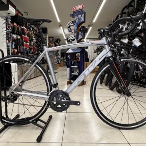 Bicicleta Ruta GW Flamma Grupo Sora 9 vel Gris/Naranja