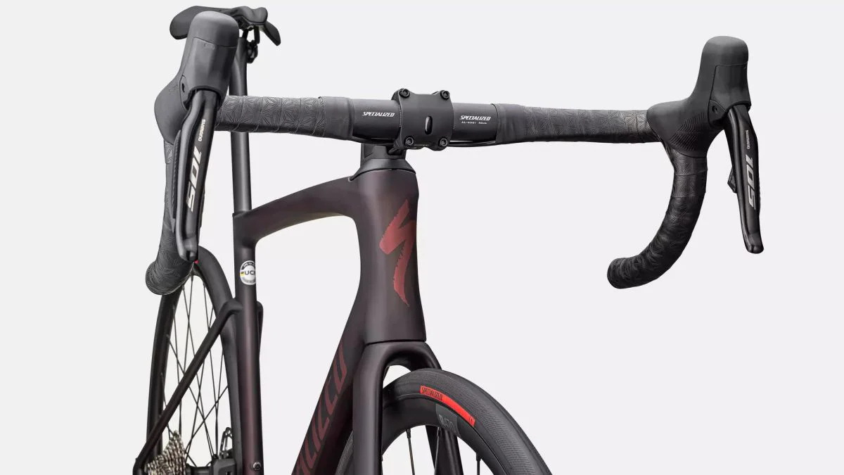 Bicicleta Ruta Specialized Tarmac SL7 Comp Satin RedTintOver - Imagen 6