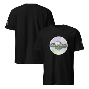 Camiseta Camperwilf® 100% algodón- Negro, Espejismo 3
