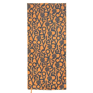 Toalla Microfibra grande Naranjo - Gris Discovery (90 x 200)