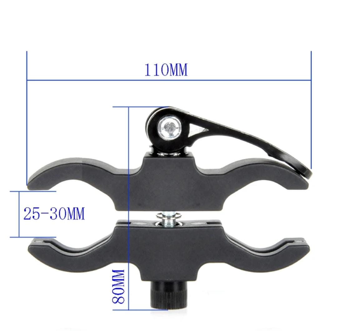 Soporte montura universal para linterna mira telescospica escopeta/rifle - Imagen 3