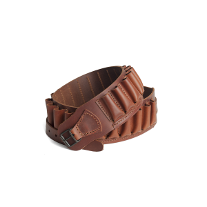 EL BARRERO Canana de piel para cartucho del 12