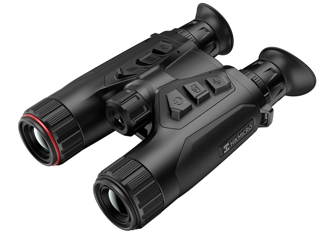 Hikmicro Habrok 4K HE25L Binocular Multiespectro con telémetro +IR 850NM - Imagen 4