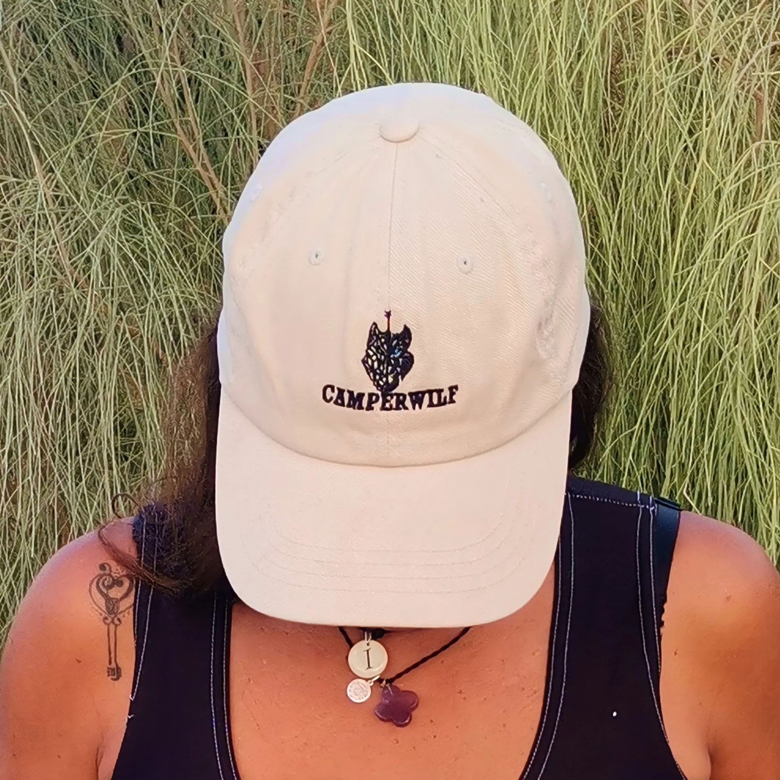 Gorra Camperwilf® – Baseball Logo Negro (5 Colores) - Imagen 3