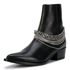 Botas Cowboy Cortas Hombre