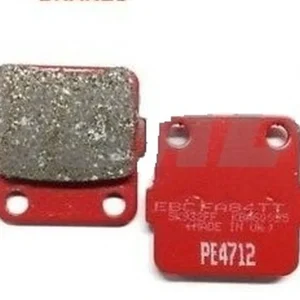 Pastillas Freno EBC Moto Honda Rojas