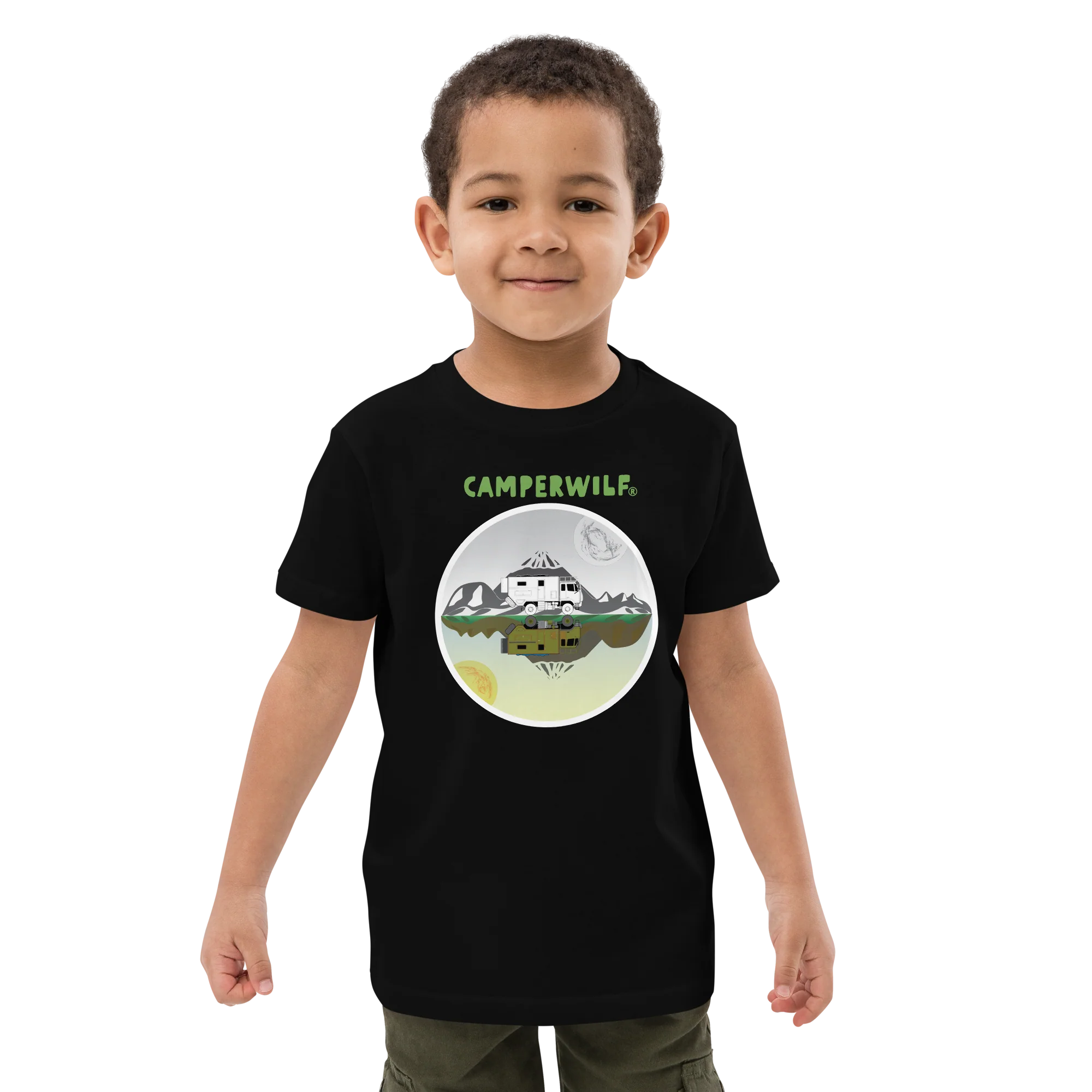 Camiseta Camperwilf® – Niño, Espejo - Imagen 5