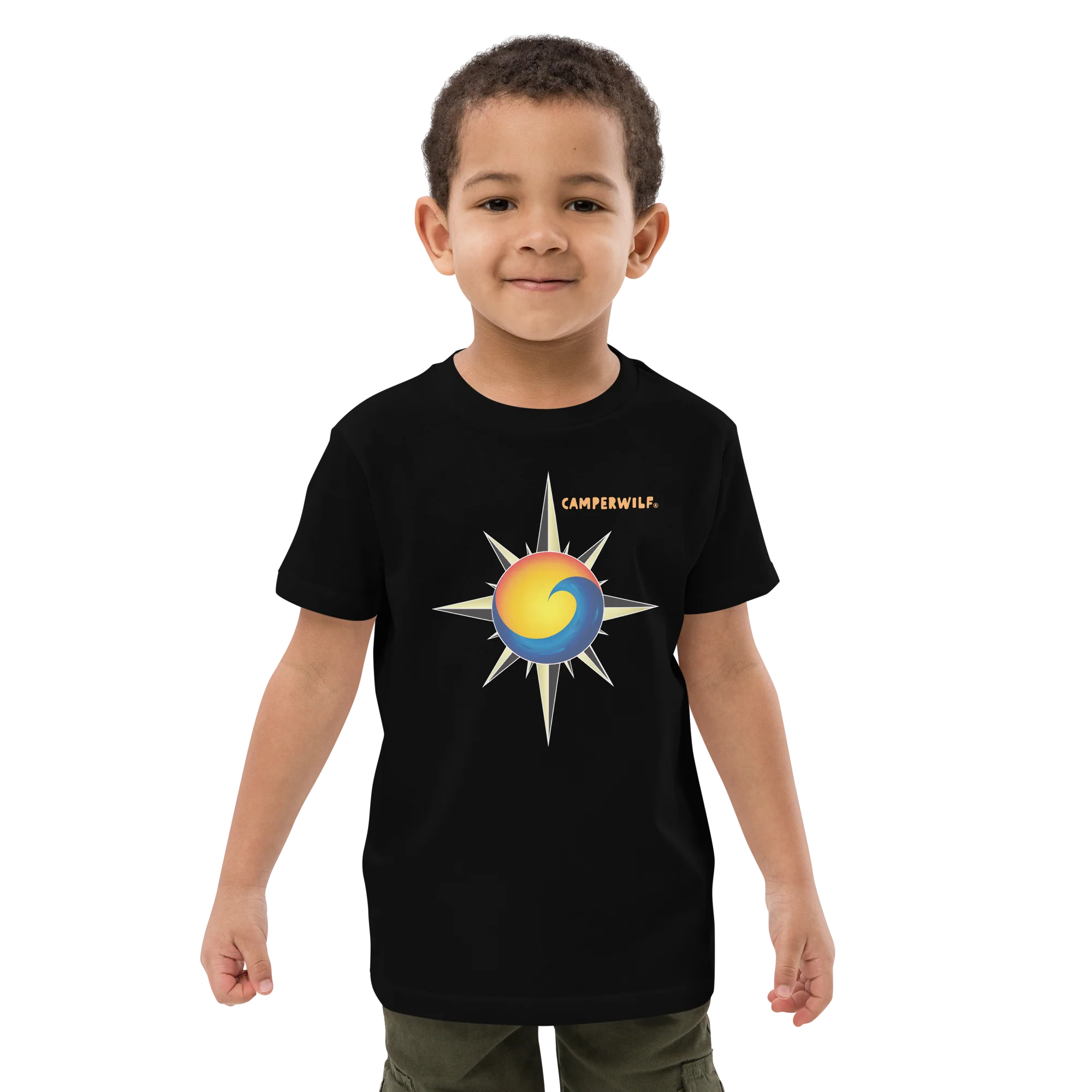 Camiseta Niño Camperwilf® – Viento, Sol y Mar - Imagen 3