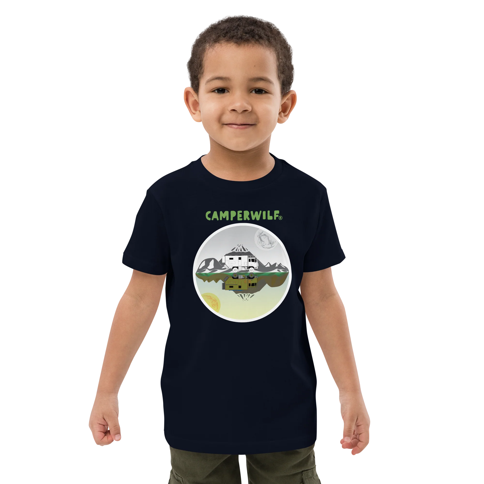 Camiseta Camperwilf® – Niño, Espejo - Imagen 8