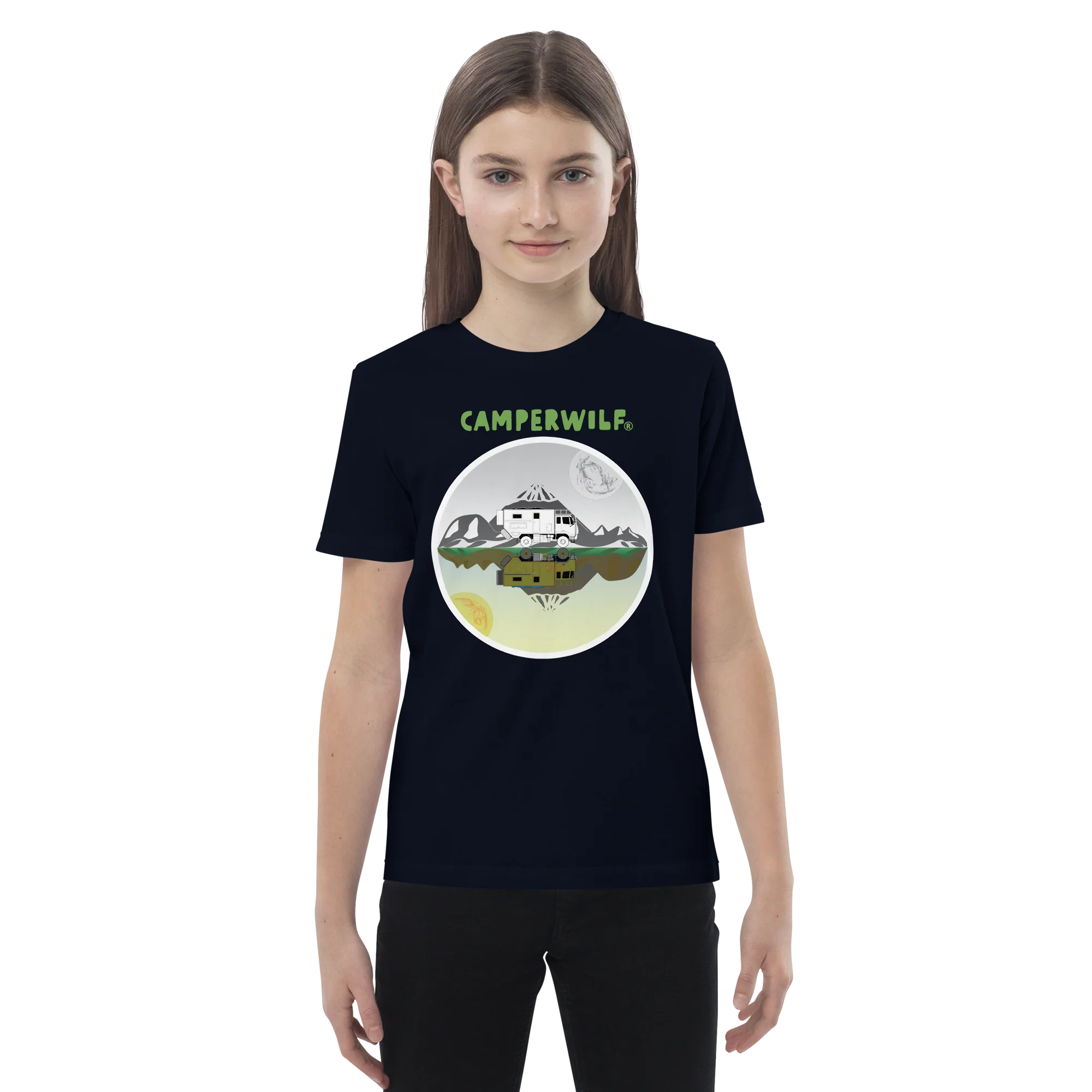 Camiseta Camperwilf® – Niño, Espejo - Imagen 9