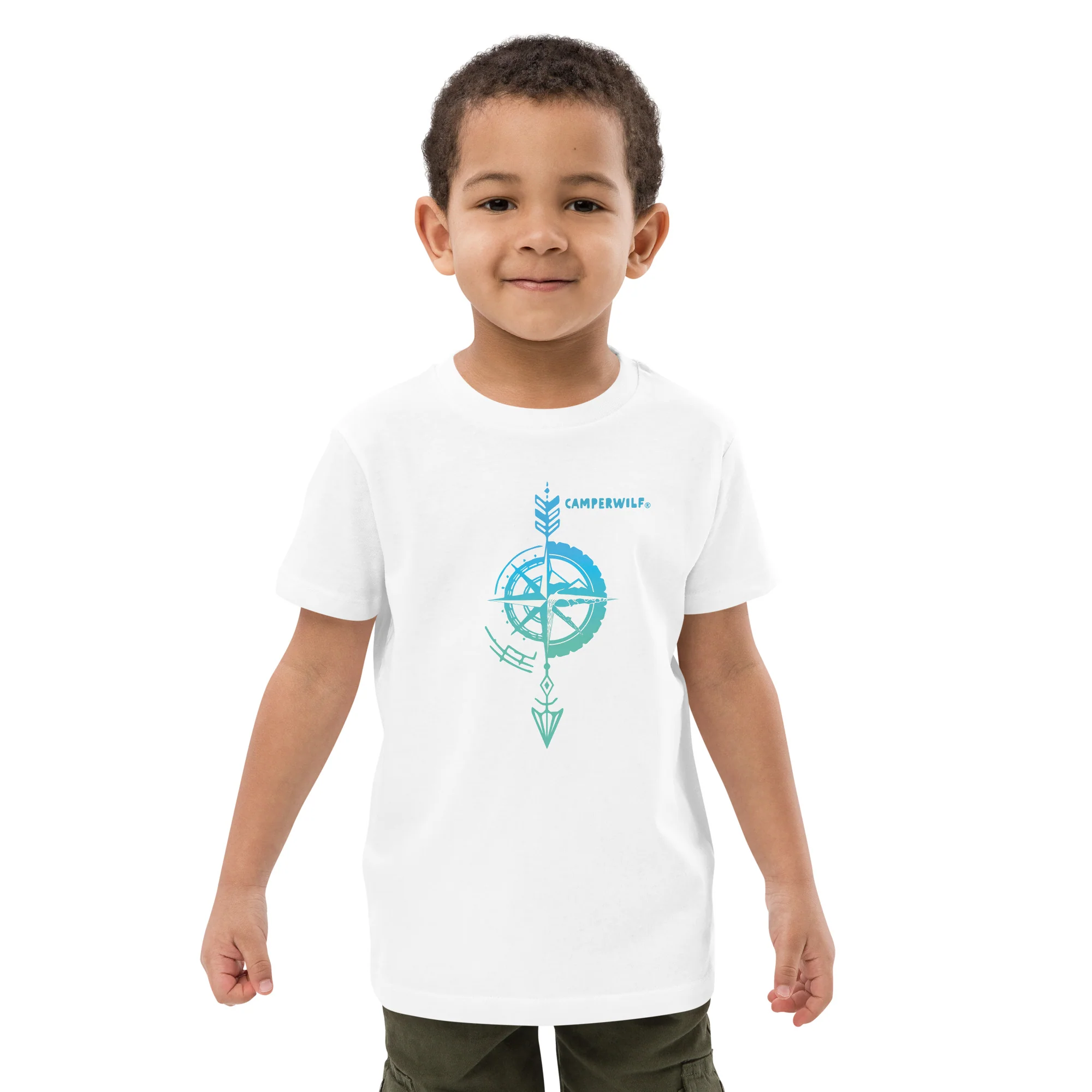 Camiseta Camperwilf® – Niño, Flecha Azul - Imagen 6