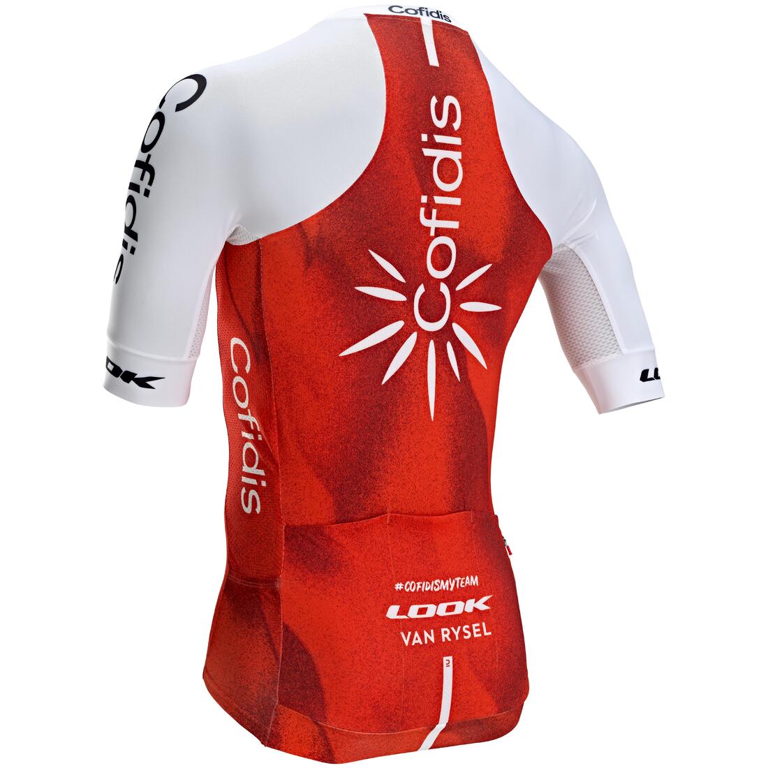 Jersey ciclismo carretera manga corta hombre Van Rysel Racer Cofidis - Imagen 4