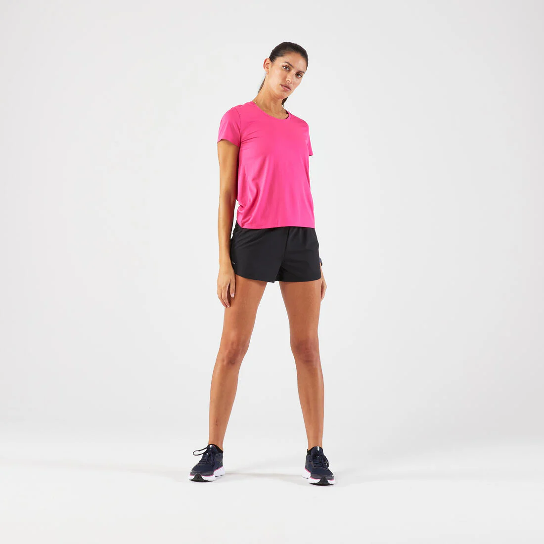 Playera de running transpirable para mujer Kiprun Run 100 - Imagen 3