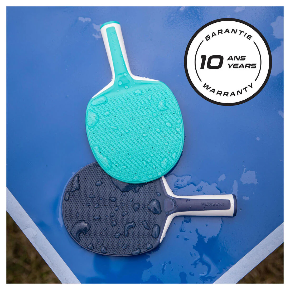 SET 2 RAQUETAS PPR 130 O 2020 + 3 PELOTAS PONGORI - Imagen 3