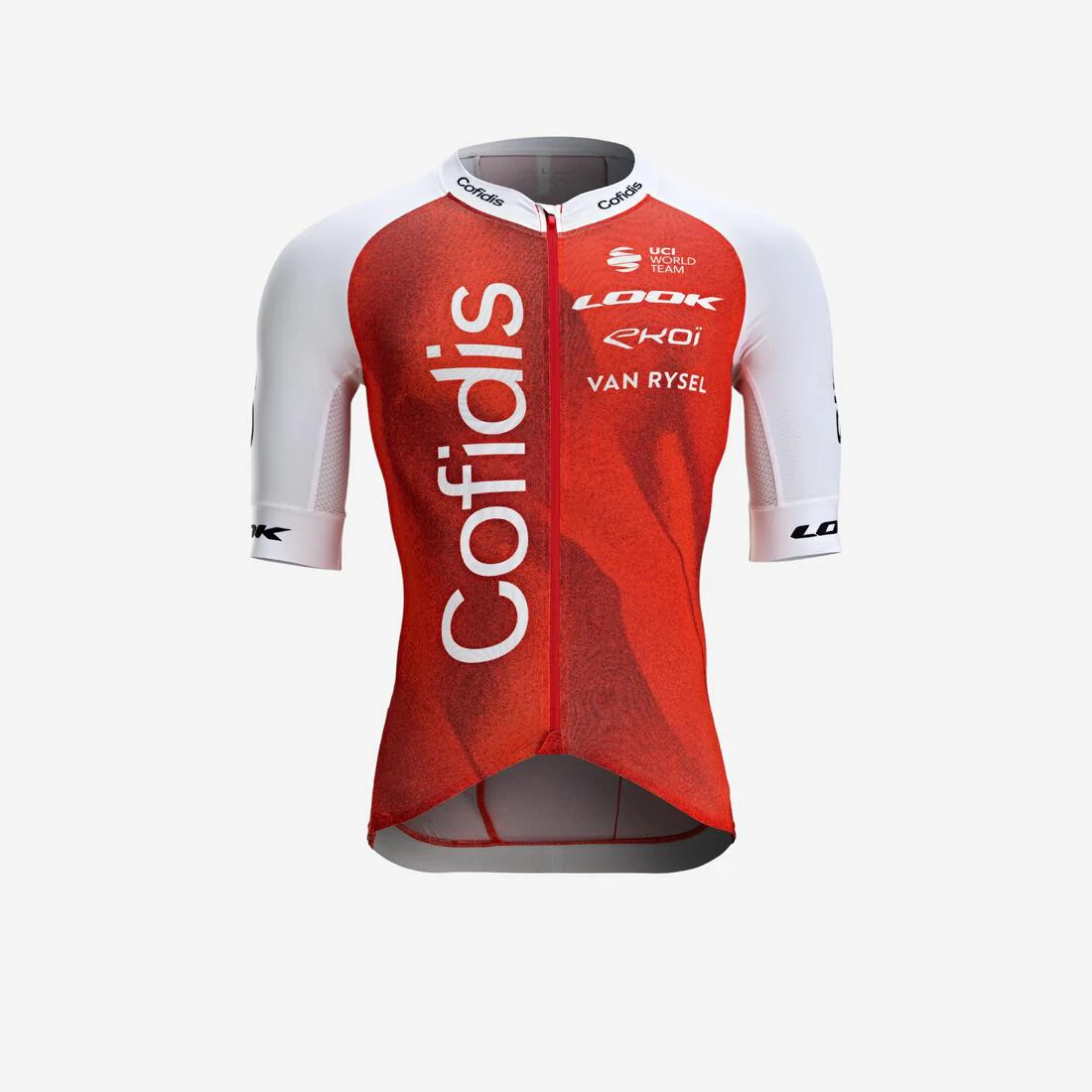 Jersey ciclismo carretera manga corta hombre Van Rysel Racer Cofidis