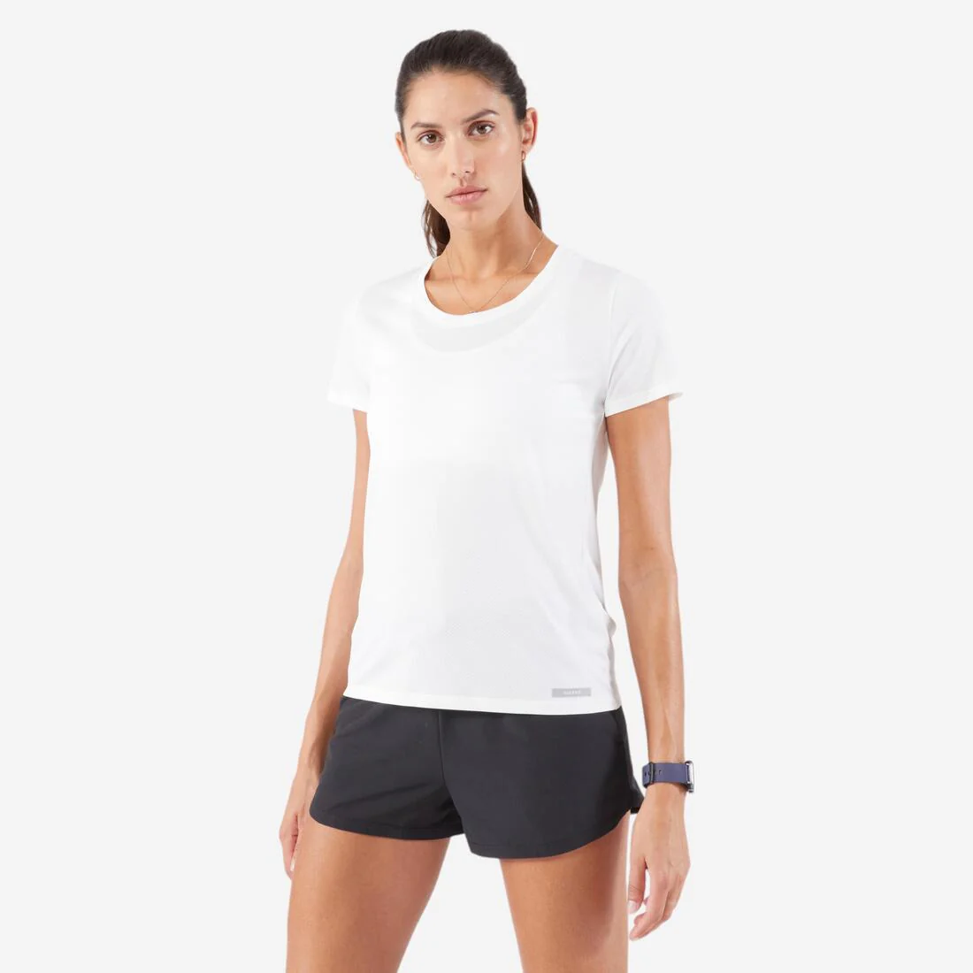 Playera de running transpirable para mujer Kiprun Run 100 - Imagen 8