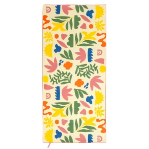 Toalla Microfibra grande Beach - Flowers Discovery (90 x 200)