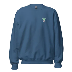Sudadera Camperwilf® – Setita Turquesa Unisex (Color Azul Añil)