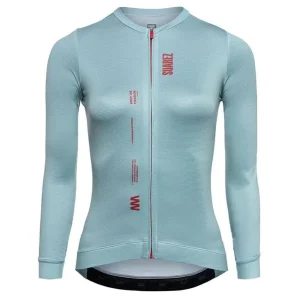 Jersey de Ciclismo M/L Mujer Lock Blue Haze